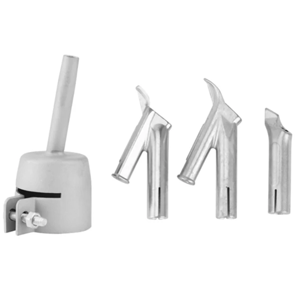 

Сварочные насадки, 4 скорости, для винила, ПВХ, пластика, воздуходувка горячим воздухом, треугольная скоростная насадка, 5 мм, круглая сварочная головка, сплав, Y-тип