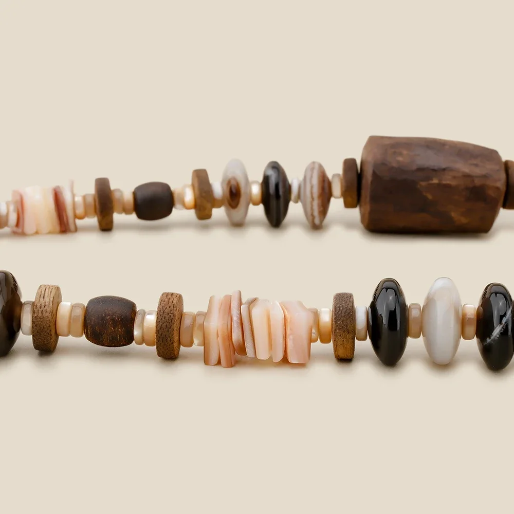 AB/оригинальные персонализированные женские колье ручной работы из натурального