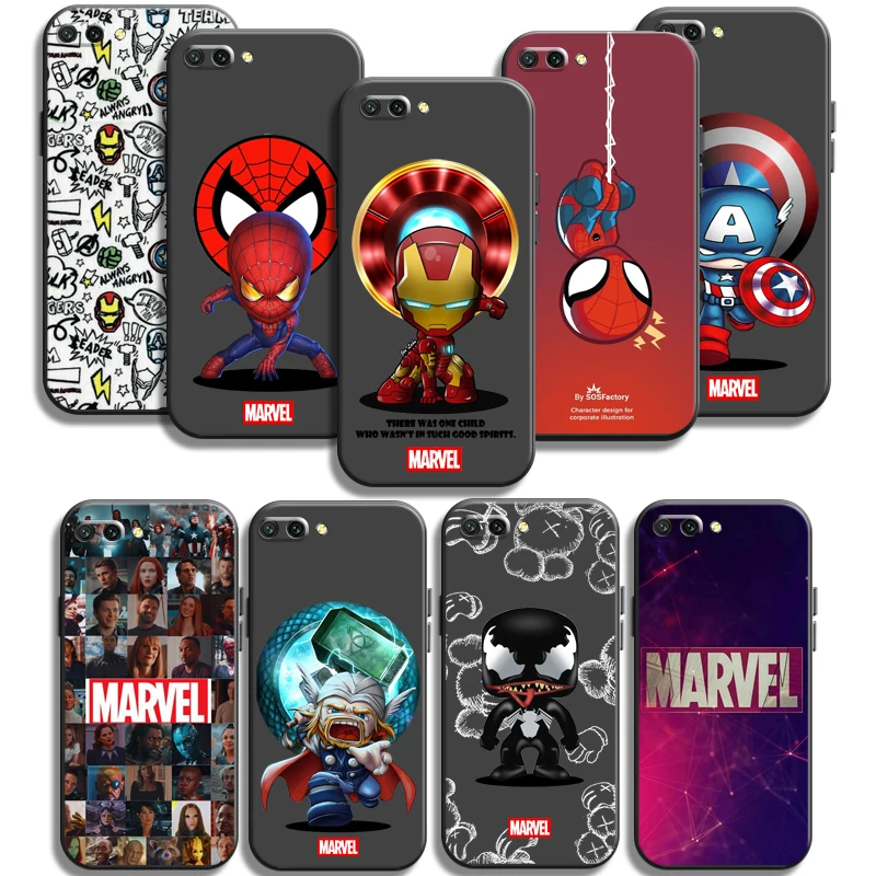 

Marvel Avengers Phone Cases For Huawei Honor P30 P40 Pro P30 Pro Honor 8X V9 10i 10X Lite 9A 9 10 Lite Back Cover Soft TPU