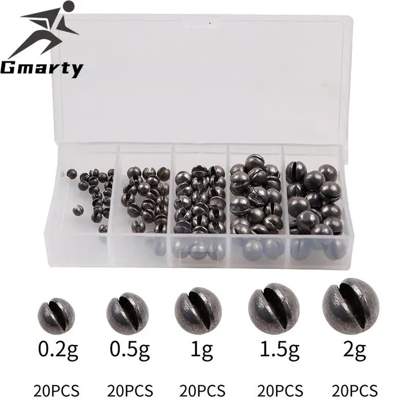 

100 шт., вольфрамовые бусины для вязания мушек, 2,0-4,0 мм