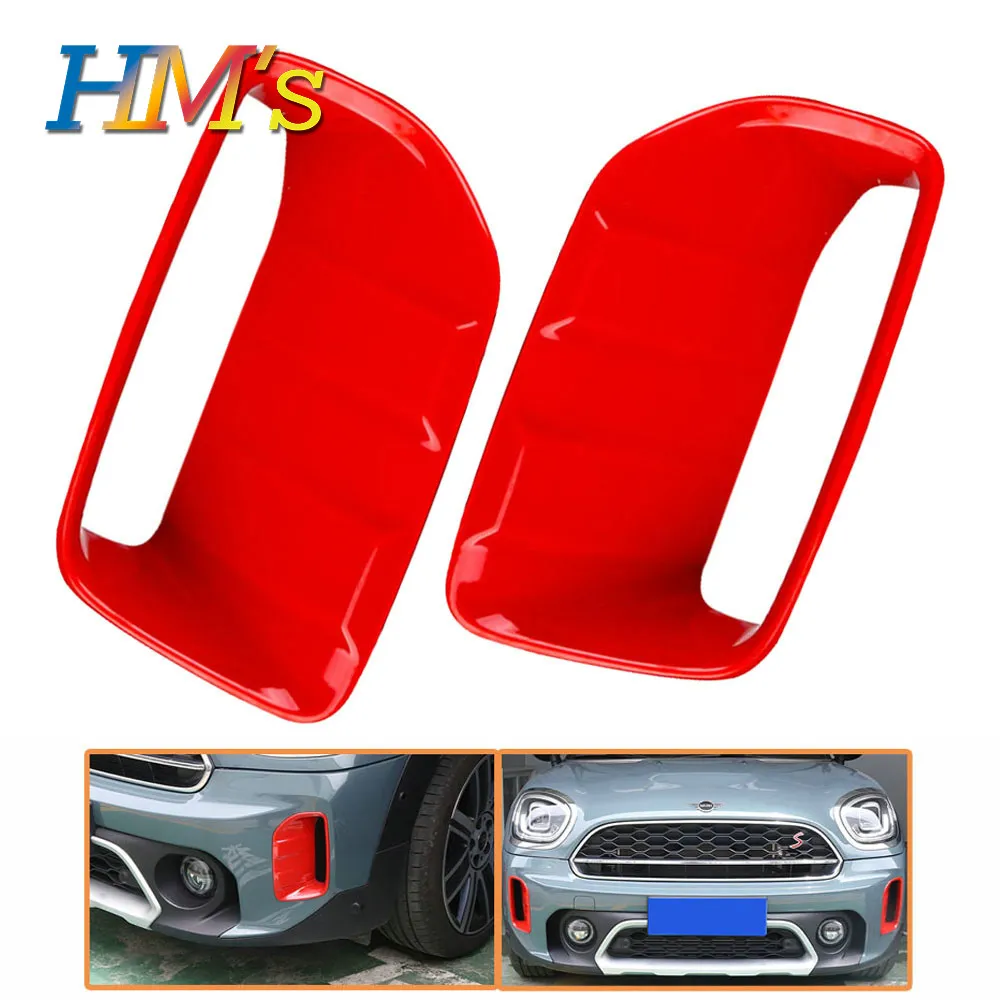 

For Mini F60 One S JCW 2022 Countryman Car Air Inlet Outlet Decal Cover Red New Exterior Accessories F60 Side Decoration Frame