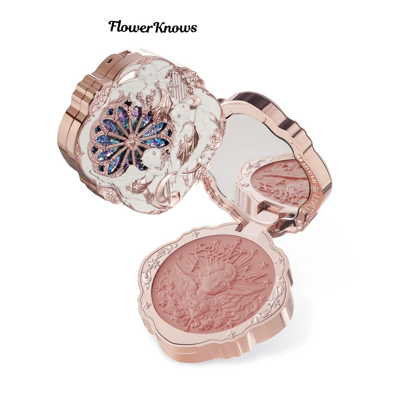 Коллекция цветов Little Angel Кремовые румяна 6 г текстура между блестками и текстурой