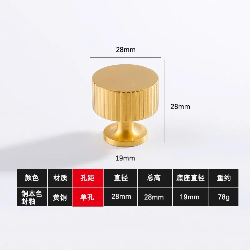 

Латунные ручки для шкафов золотые/черные