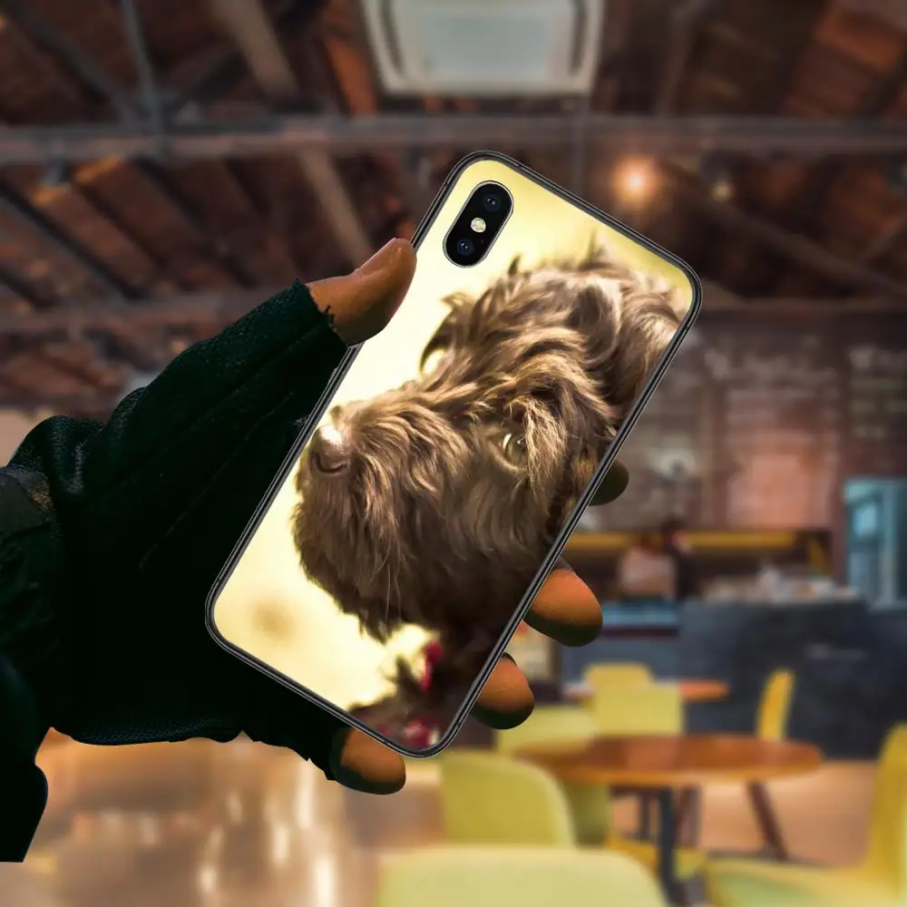 Регулируемая цена коричневый белый щенок собака для Huawei Nova 8 se pro y5 y9 Mate 20 30 10 40 Lite Pro