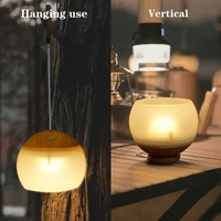 mini retro camping lights usb rechargeable haning hook night light camping tent travel tent table lantern for outdoor emergency
