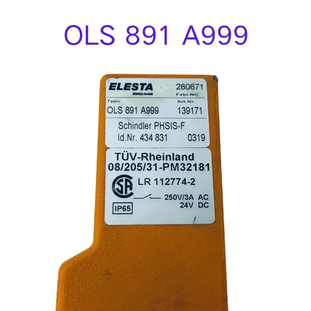Используемый датчик уровня лифта OLS891A99 ID NR. 434831 Тест ОК Быстрая доставка