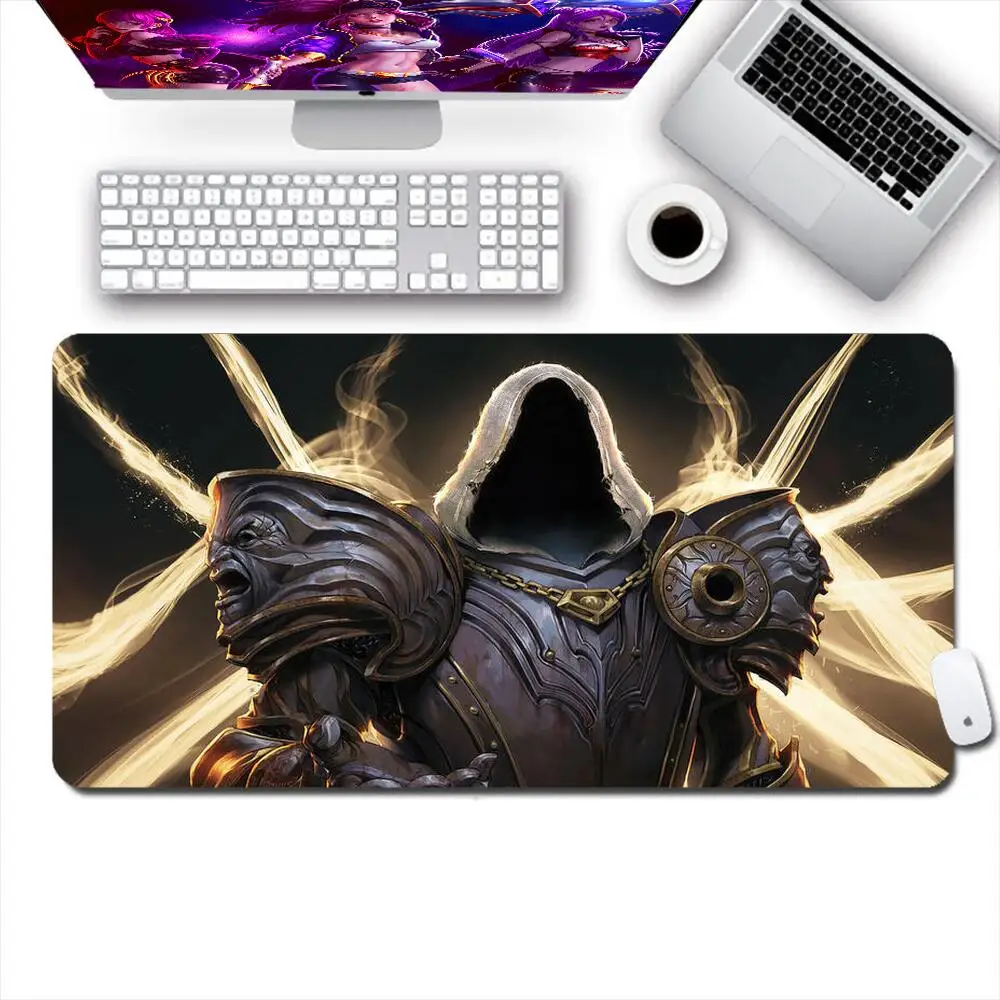 

Diablo Anime Large Mouse Pad Gaming Professional E-sports Gamers Speed Pc Mousepad Keyboard Notbook Rubber Office Soft Desk Mat