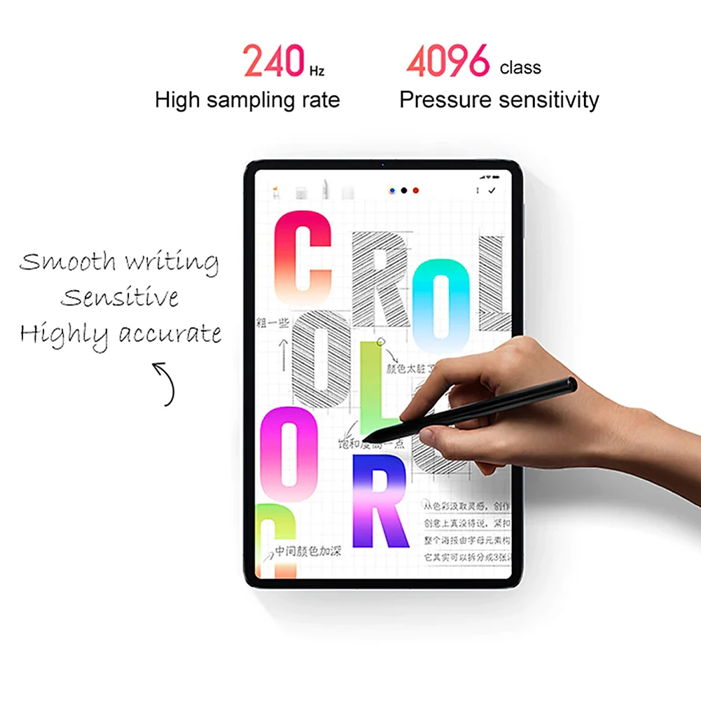 

4096 Pressure Sensitive Touch Screen Drawing Writing Pen Magnetic Charging Replacement Pencil Bluetooth-compatible Xiaomi