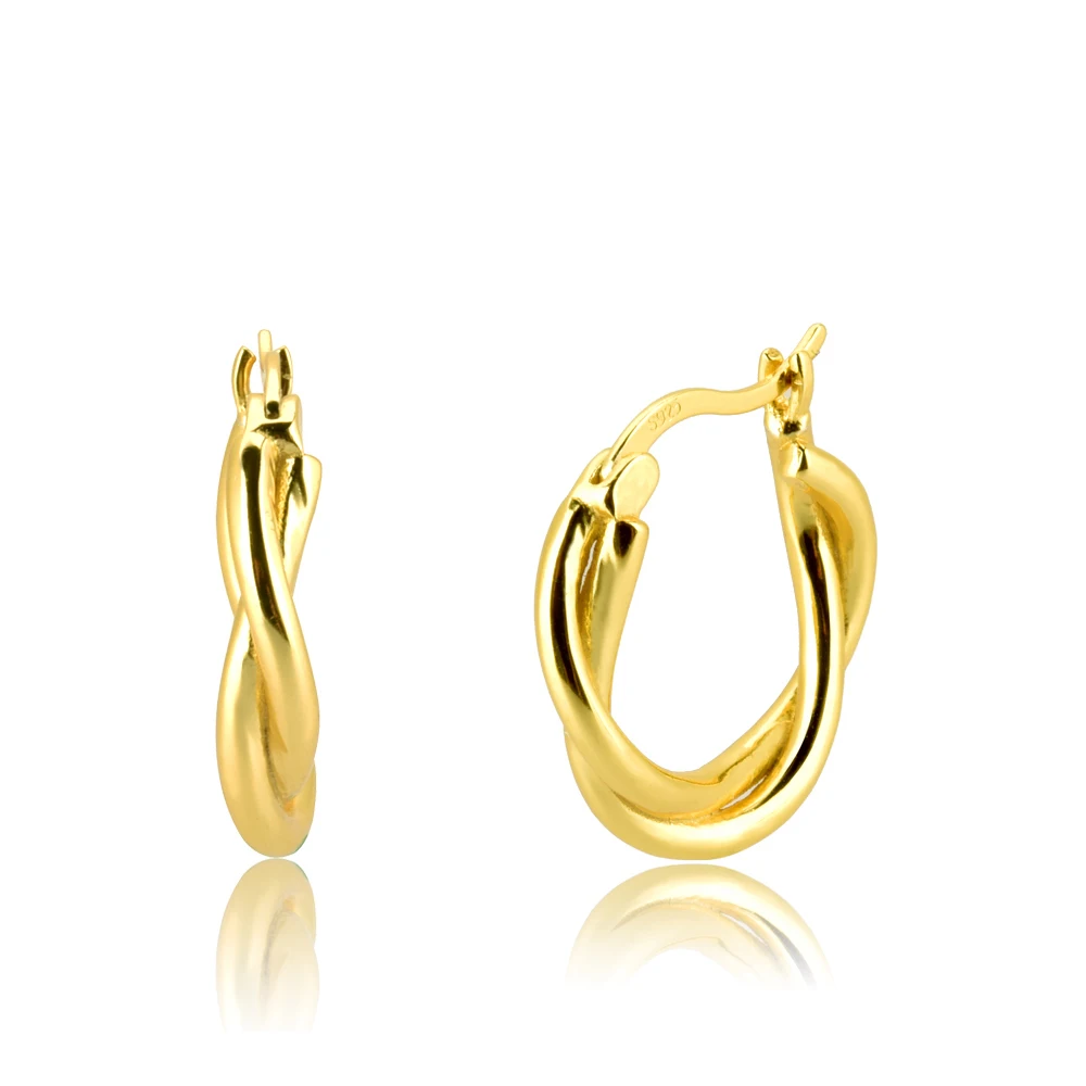 

S925 Silver Fashion Queen Simple and Versatile Personality Earrings Ladies Fashion Jewelry Trend Ins Same Earring Gift