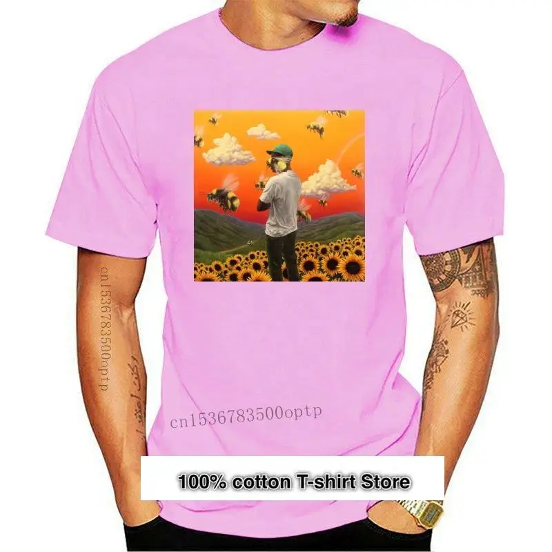 

Camiseta negra Her The Creator Flower Boy para hombre, talla S, M, L, Xl, 2Xl, 3Xl, ropa para exteriors