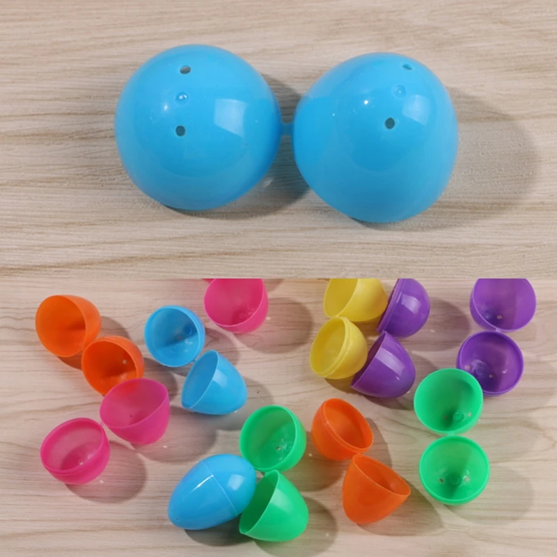 Набор разноцветных пасхальных яиц набор из 12 пластиковые наполнители для