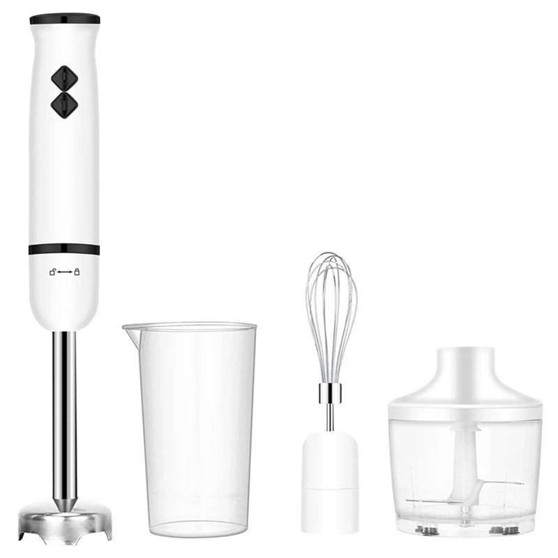 

Household Electric Blender Multi Function Food Processor Mixer Portable Kitchen Whisk Beaker Juicer Milkshake EU Plug