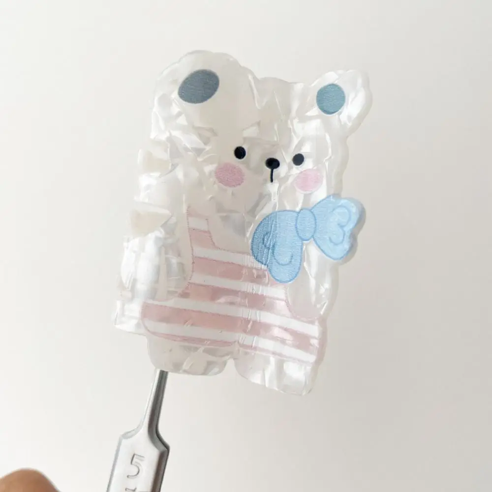 Модный корейский стиль мультяшная заколка для волос в виде животных коготь