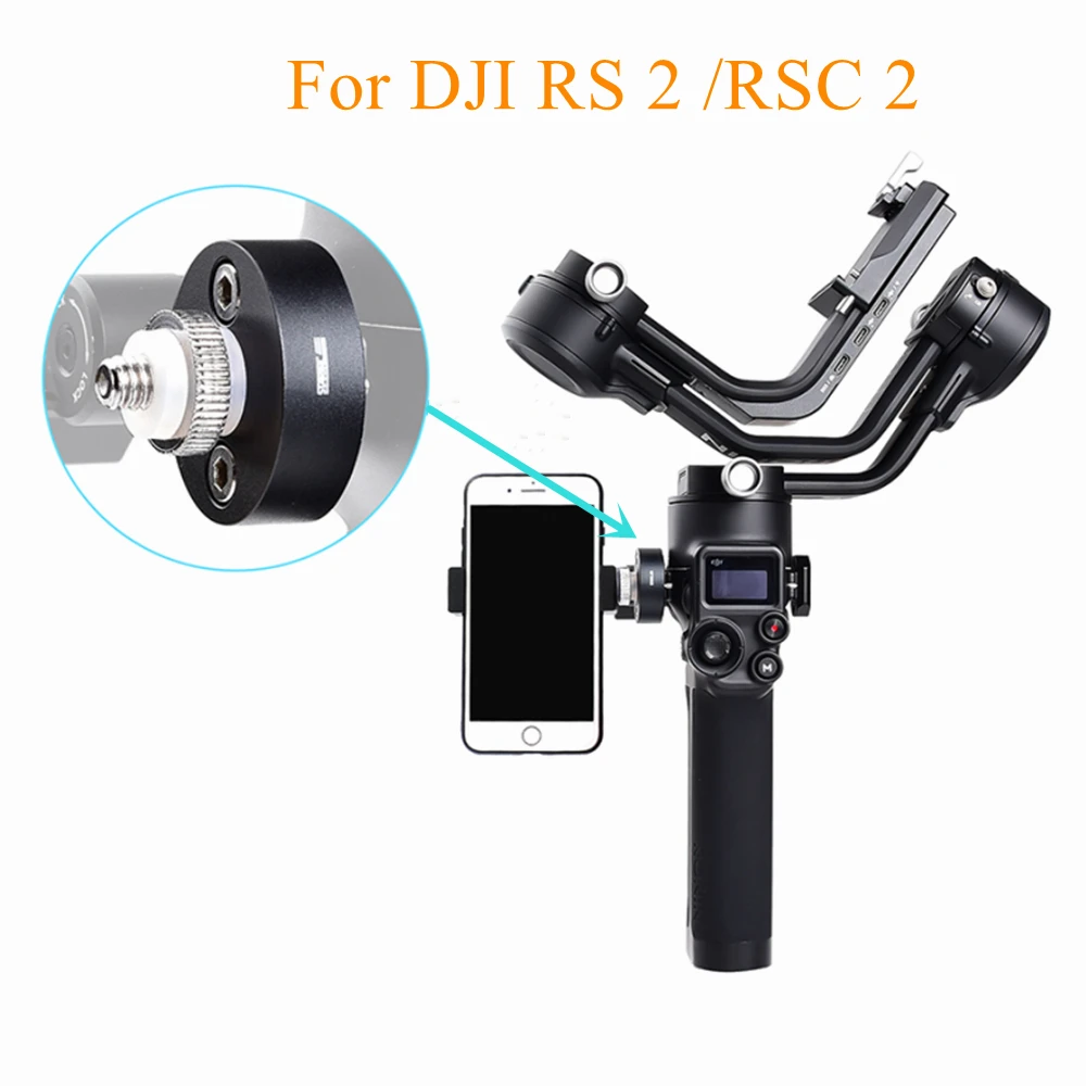 

RSC 2 Expansion Adapter with 1/4 Screw expansion adapter accessories ForDJI RSC 2 PRO COMBO / RSC2 Camera Gimbal