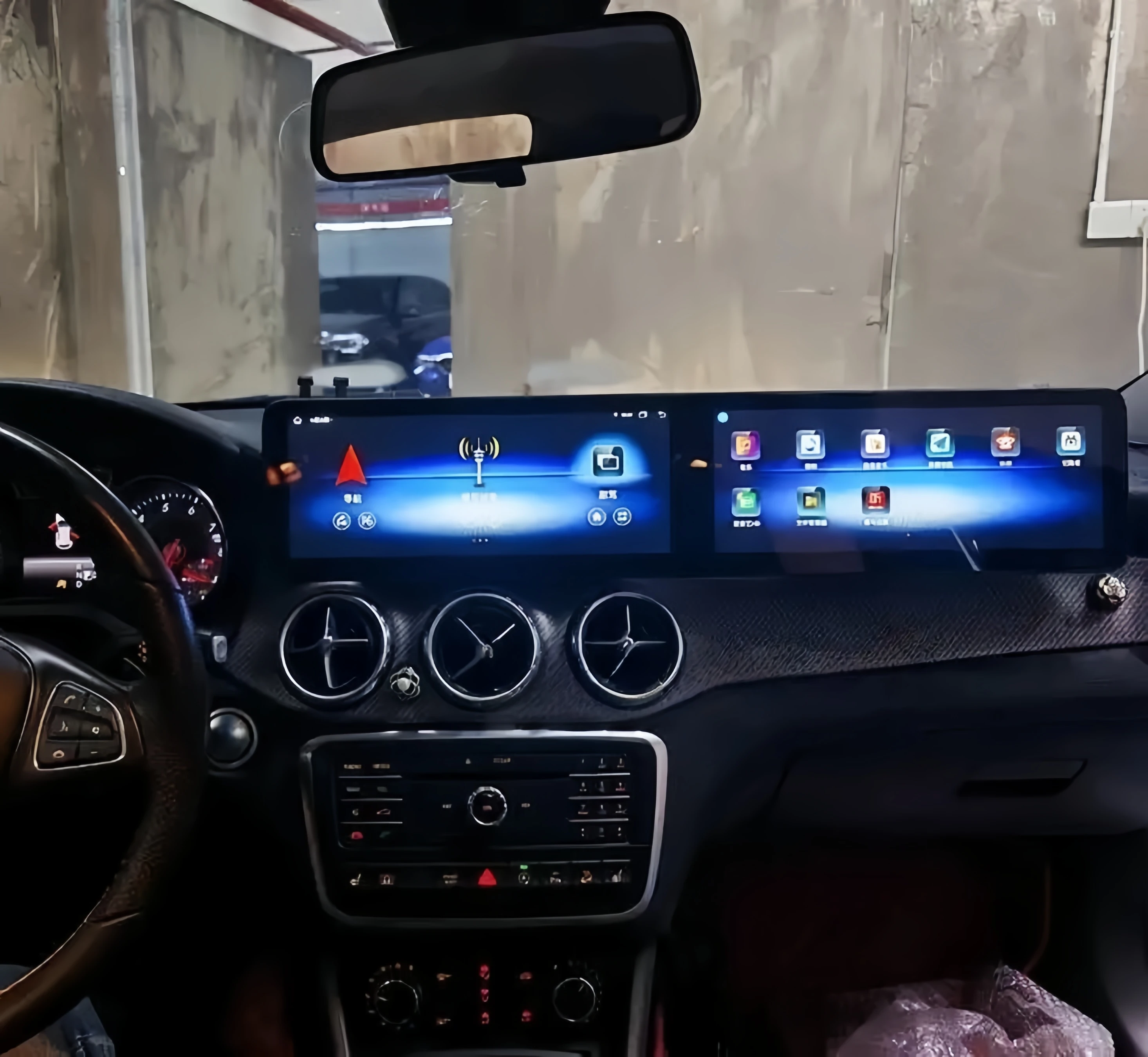 25.6 CarPlay Auto Android14 L RHD для Mercedes Benz A B C Class GLA CLA W205 W245 W246 W176 X156 C117 2013-2020 Экран Автомобильный Радиоприемник (art.: 3920d44159dfe) - 3920d44159dfe