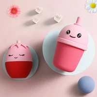 2 styles cute ice cube tray facial massager beauty skincare silicone ice tray massage eye bag lifting facial contouring tool