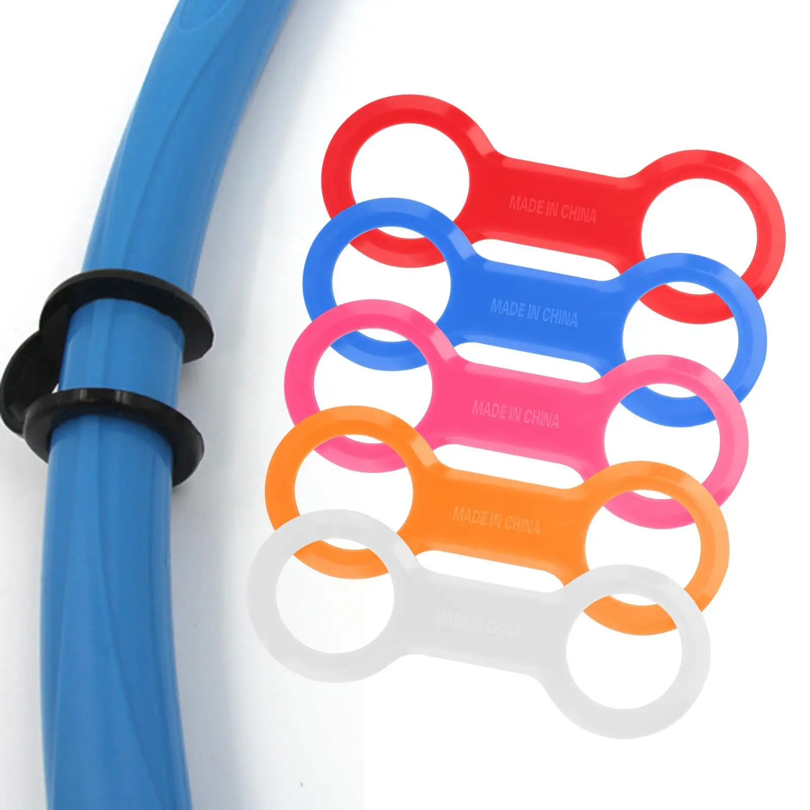 Держатель-зажим для маски подводного плавания с 8 пряжками |