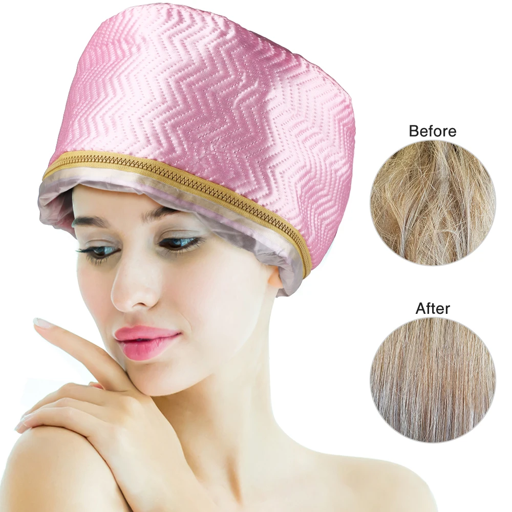 

Electric Hair Thermal Treatment Beauty Steamer SPA Nourishing Hair Care Cap Waterproof Anti-electricity Control Heating