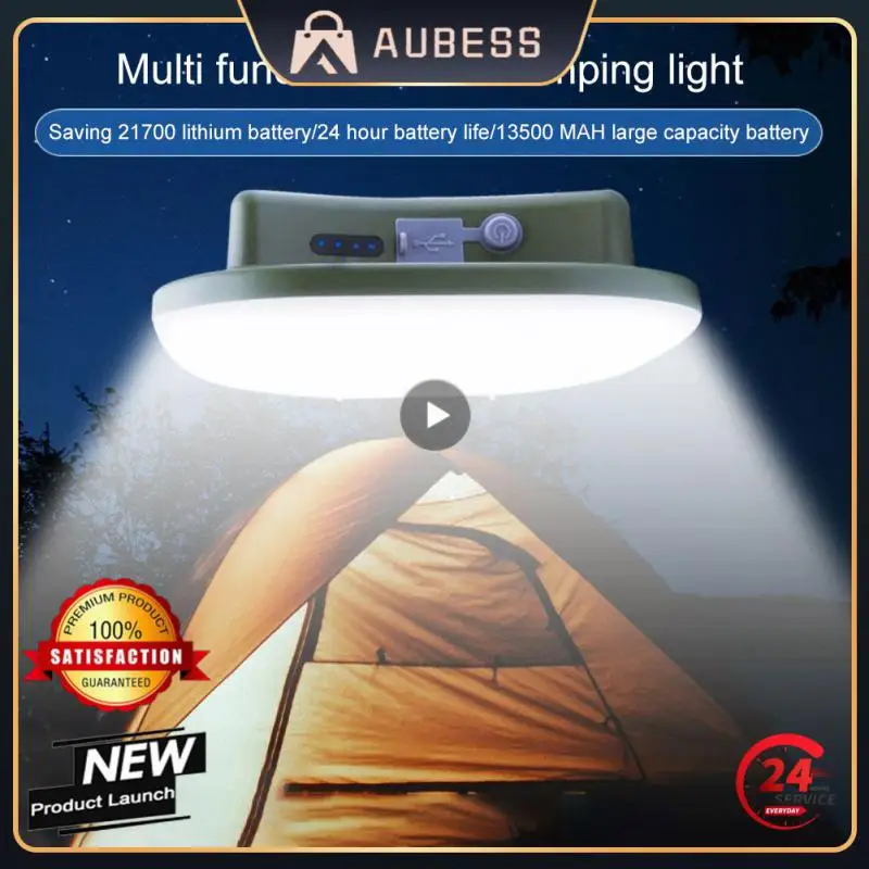 

Flashlight Tent Light Fast Charging Waterproof Work Night Lamp Portable Led Camping Strong Light Emergency Bulb For Bbq Hiking