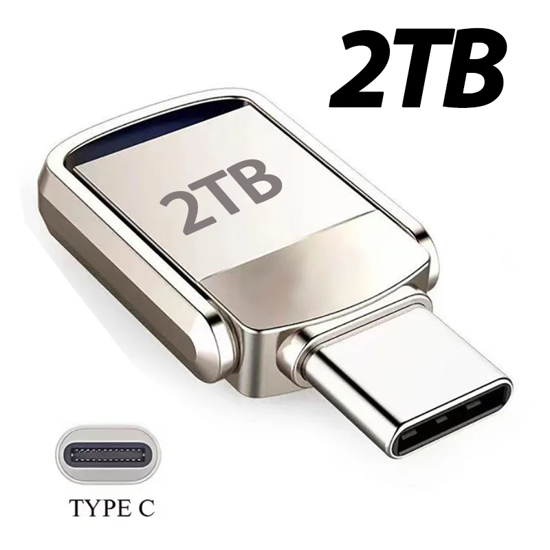 

ONEPLUS 2 ТБ USB3.2 флэш-накопитель высокоскоростной металлический U-диск TypeC Memory Stick водонепроницаемый SSD-накопитель ПК телефон передача данных портативный