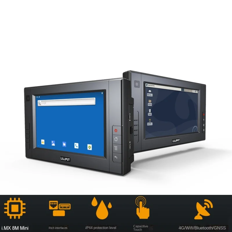 

LILLIPUT PC-7106 промышленное управление 7-дюймовый I.MX8 встроенный IP64 трехслойный планшетный компьютер