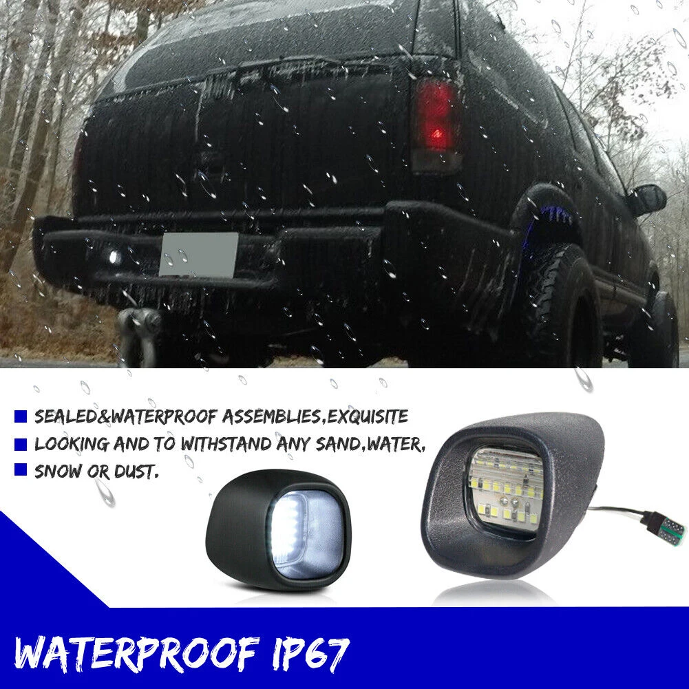 

Для Chevy S10 Sonoma Blazer Plate светильник Tag Lamp For Chevy S10 Sonoma Blazer, аксессуары для автомобиля