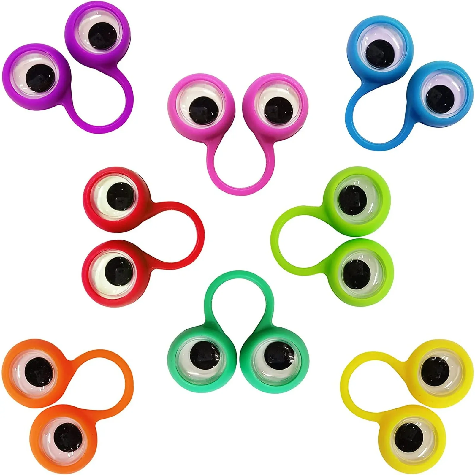 

Набор из 12 /32 кукол на палец для глаз, Вигги, глаз, куклы на палец для глаз, кольца на палец для глаз, игрушка на палец для детей, случайные цвета, шки