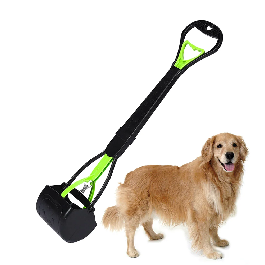 

70cm Portable Plastic Sawtooth Small Pet Poop Pickup Clip Pooper Scooper Pet Dogs Puppy Cat Waste Picker Indoor Outdoor