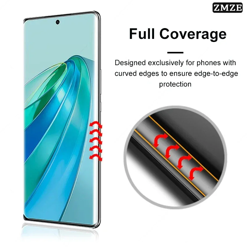Фото 3 шт. УФ-защитное закаленное стекло для Samsung Galaxy S26 S25 S24 S23 S22 S21 S20 Ultra Plus, 3D-изогнутое, с защитой от царапин, высокой четкости №4