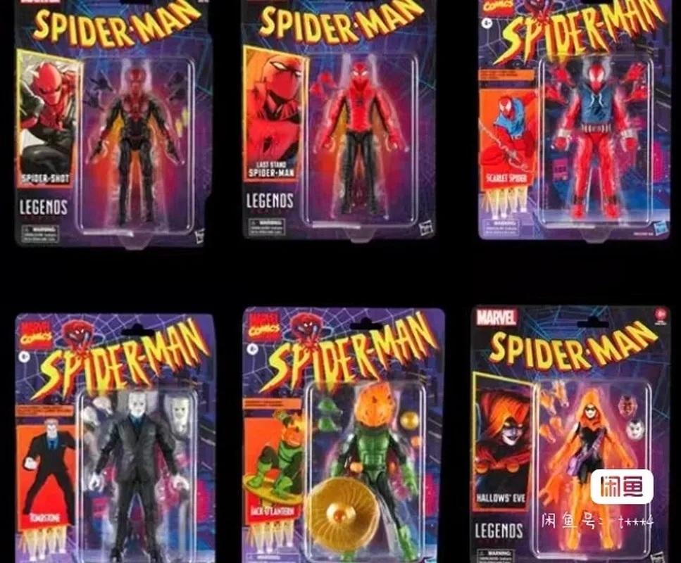 Оригинальные легенды Marvel алый Человек-паук Джек рейк надгробие Лифт экшн-фигурка