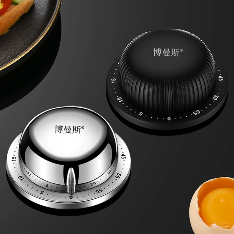 Mechanical Chef Cooking Timer Shower Study Stopwatch No Batteries