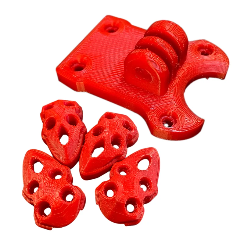 

3D-печатная подставка из ТПУ Для GoPro, GPS-модуль, Контроллер полета, защитные подставки для радиоуправляемых FPV-дронов MARK4/MARK4, HD-рамка