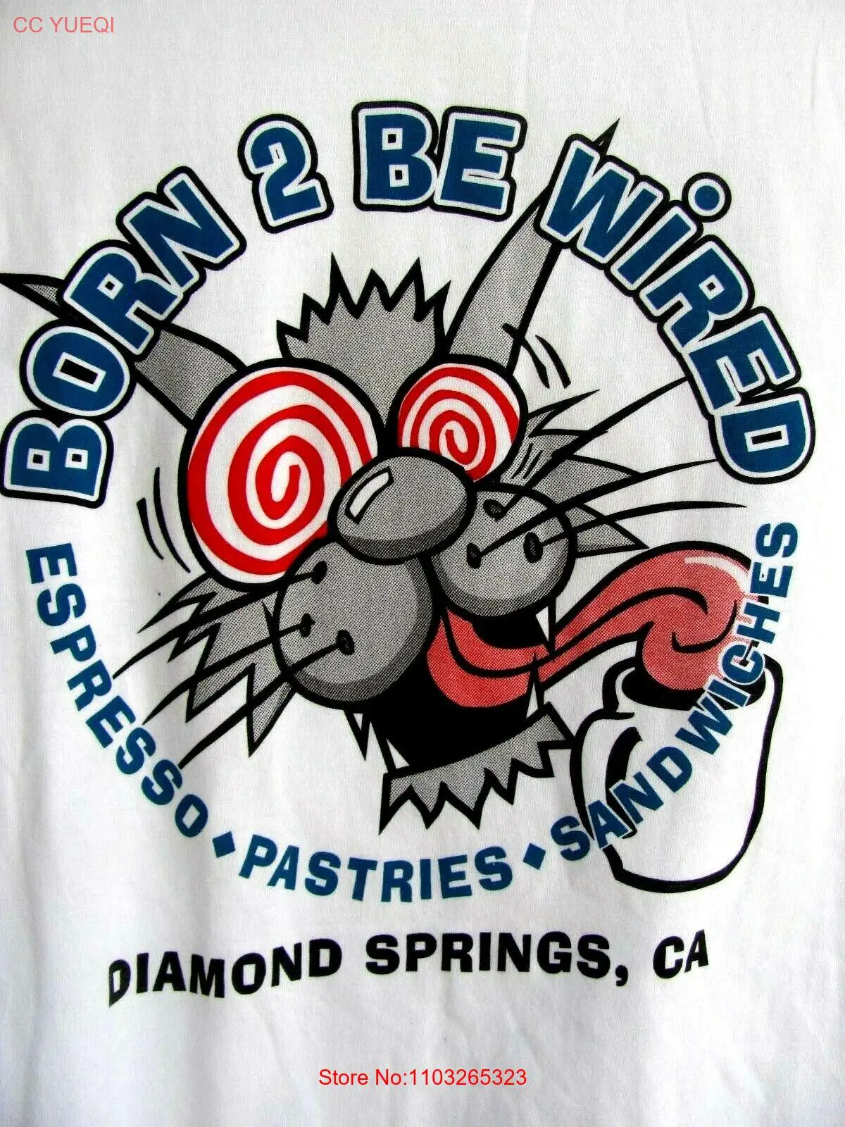 BORN TO BE проводной .. CRAZY CAT алмазные пружины CA футболка Новинка мужской XL