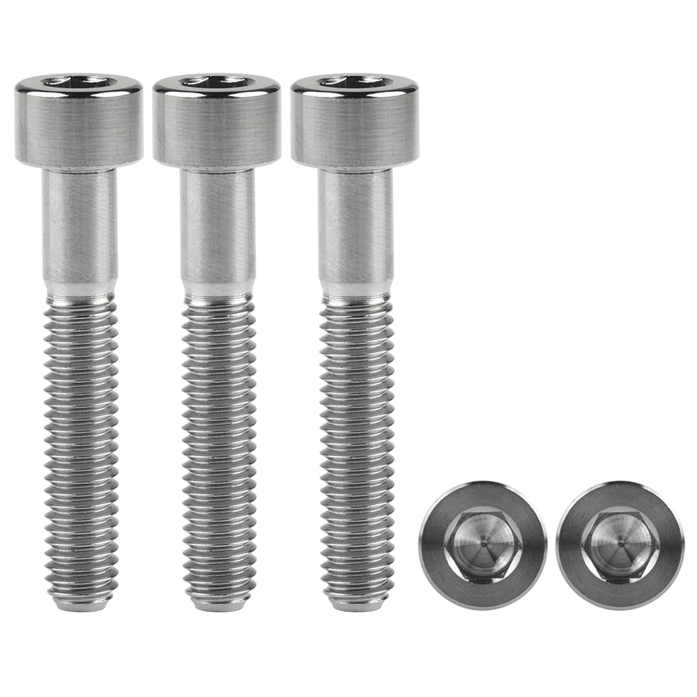 Титановый болт Xingxi M6X10 15 18 20 25 30 35 40 45 50 55 60 65 мм винт с шестигранной головкой для