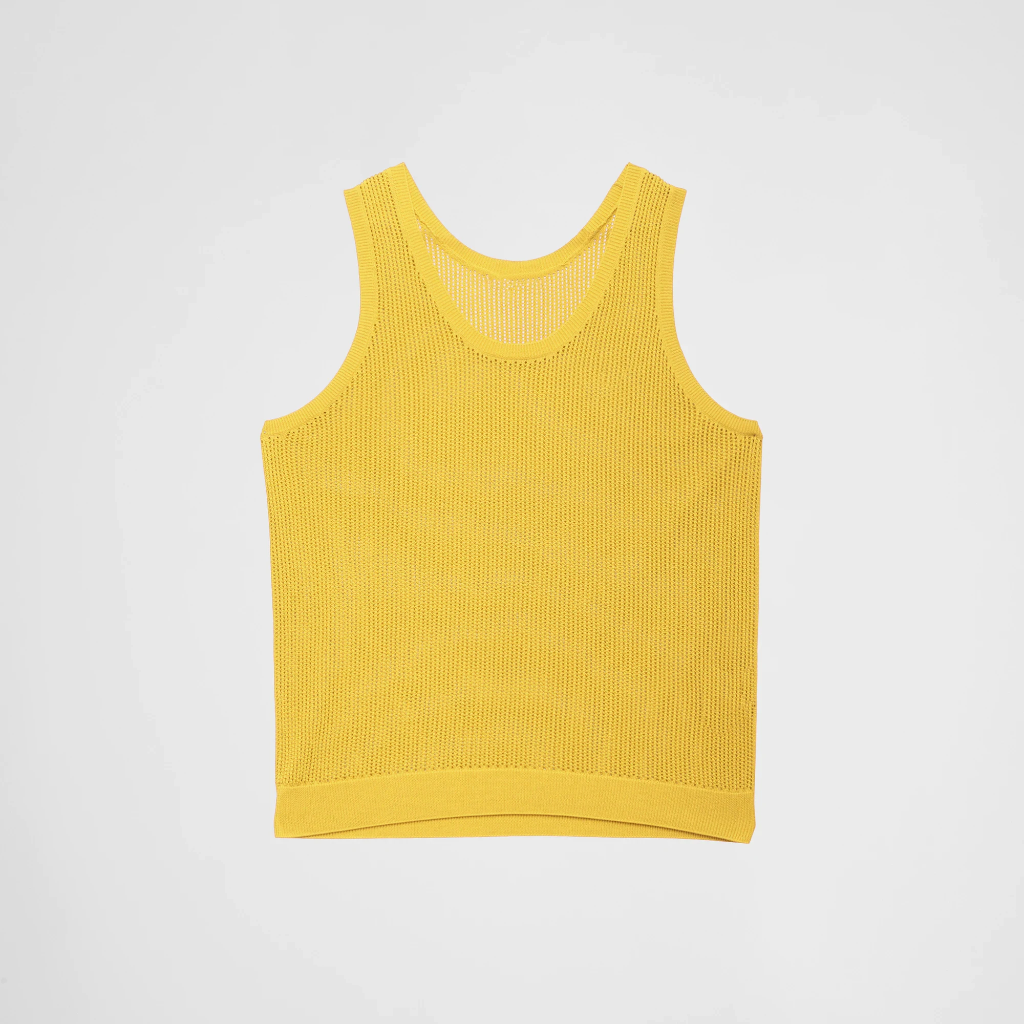

NIGO Silk And Cotton Mesh Knit Top Vest #nigo4511