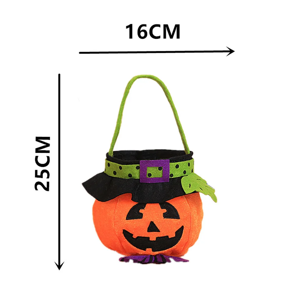 Ручная корзина для Хэллоуина с героями мультфильмов сумки портативные складные