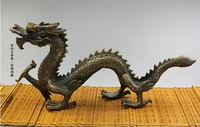 sculpture crafts pure copper benmingnian dragon zodiac zodiac sign feng shui handicraft ornaments home decoration copper 32cm