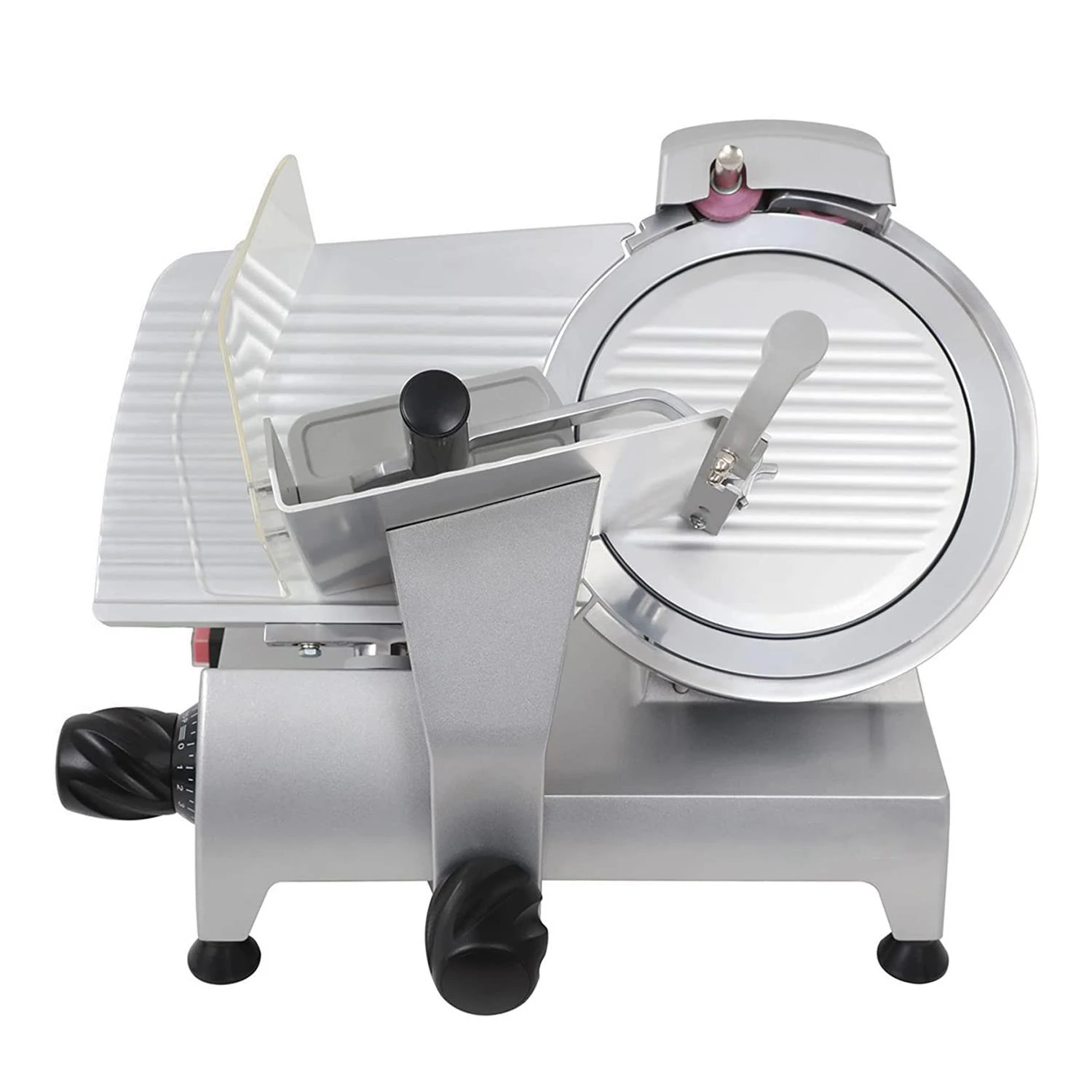 

Home Table Top Small Frozen Beef Lamb Pork Mutton Cutting Slicing Machine Electric Semi Automatic Meat Slicer