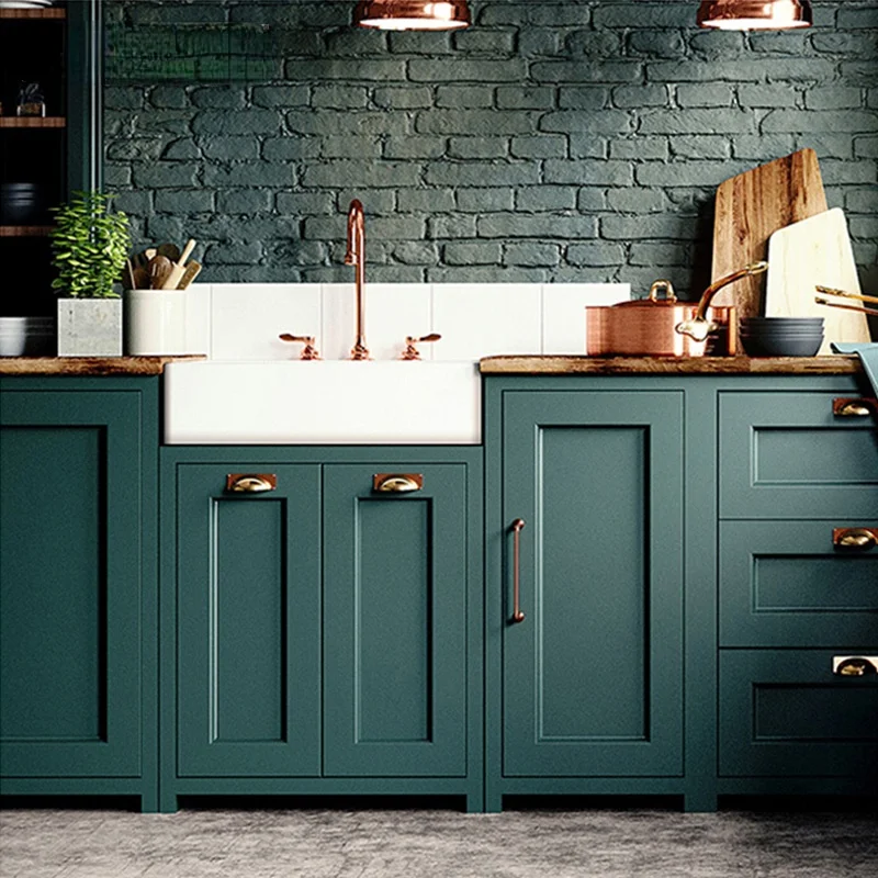 

Green Wallpaper Vinyl Self-adhesive Bedroom Kitchen Cabinet Furniture Stickers Waterproof Wallboard Renovation Decoration