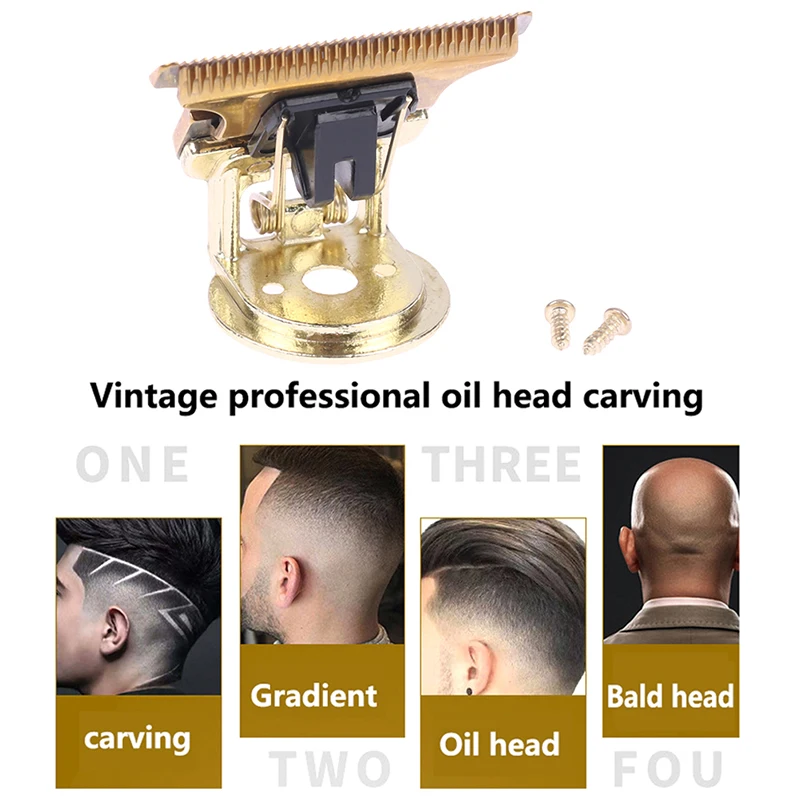 

1PC T-Shaped Hair Clipper Blade With Stand T9 Blade Trimmer Replacement Clipper Head
