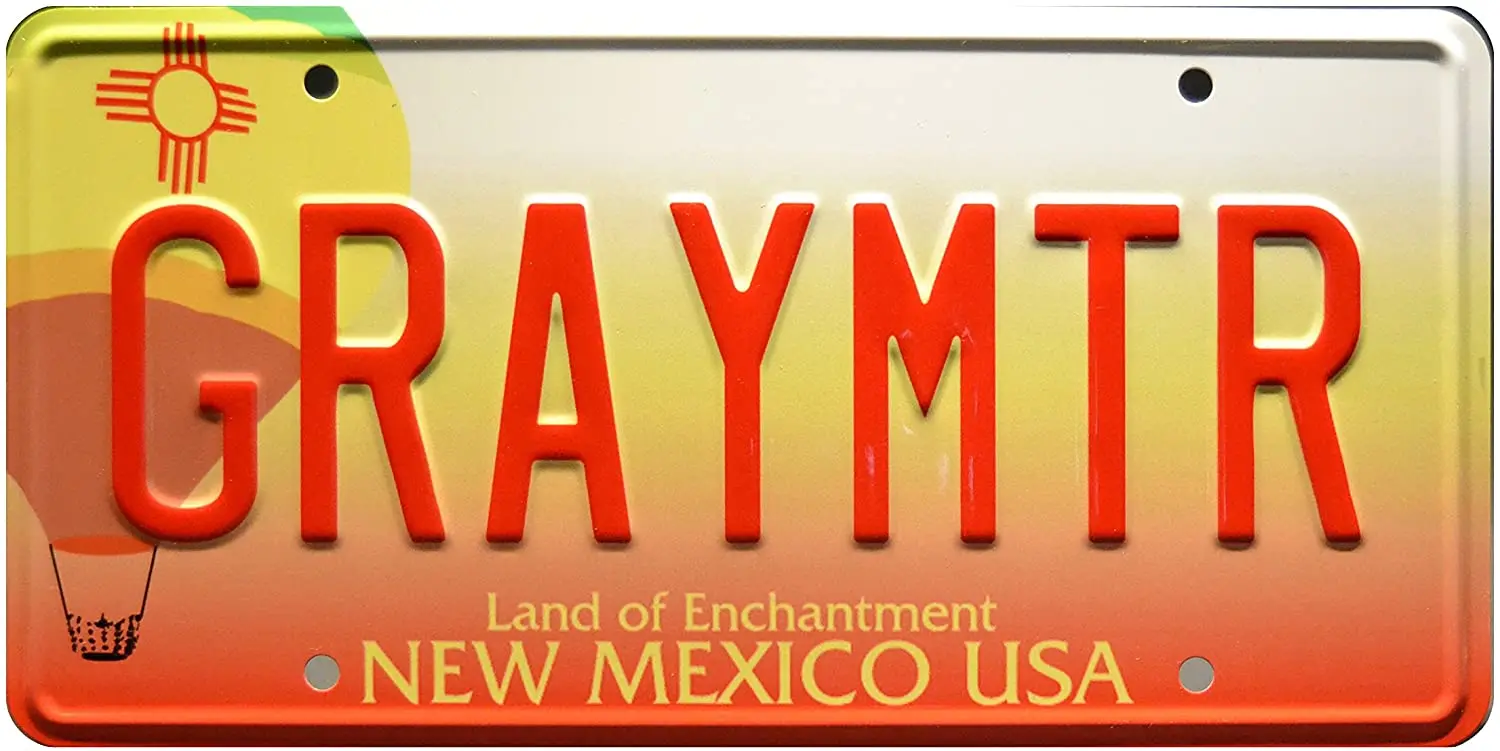 

Celebrity Machines Breaking Bad | GRAYMTR | Metal License Plate 1