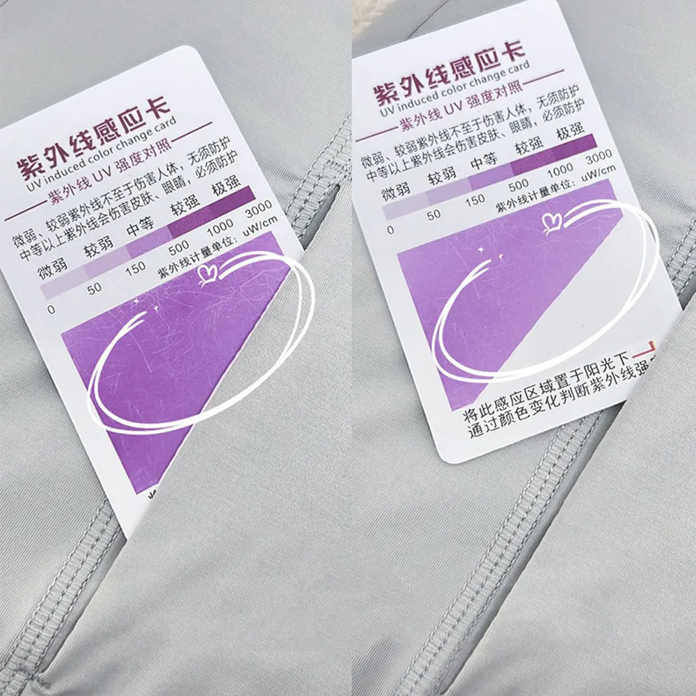 10 шт. карточка для испытания на срок службы УФ-лампы