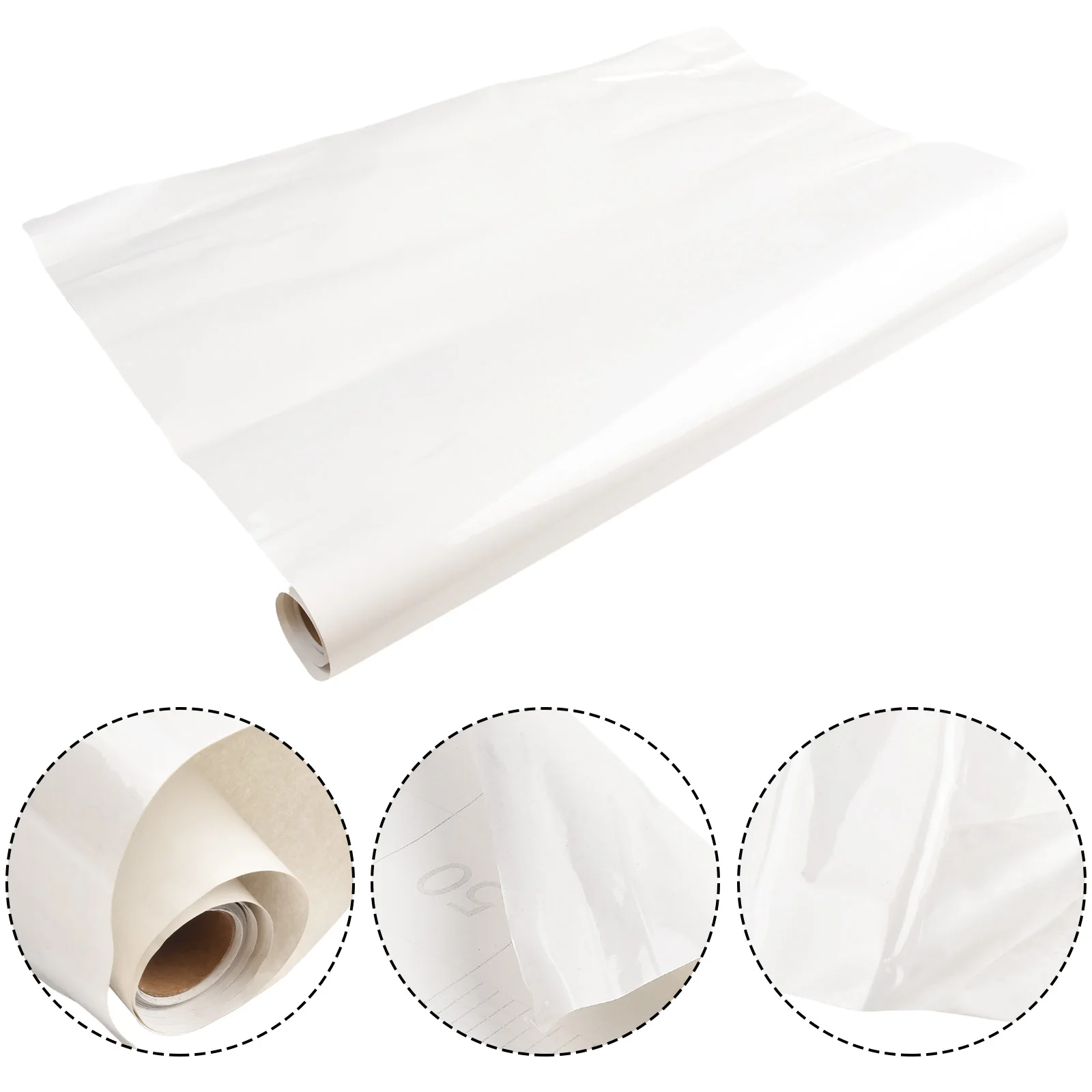 Художественная кухонная жиронепроницаемая бумажная наклейка прозрачная плитка