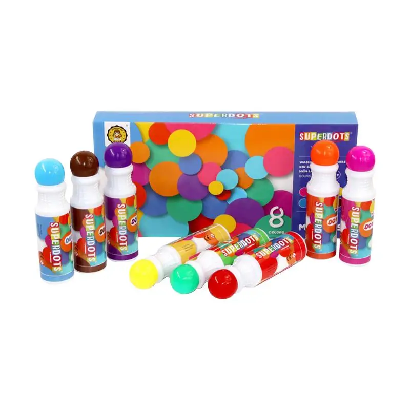 

Dot Paint Marker Art Paint Kit For Toddler Activities Erasable Coloring Pens Regular Dot Markers For Kids Boys Birthday Gift