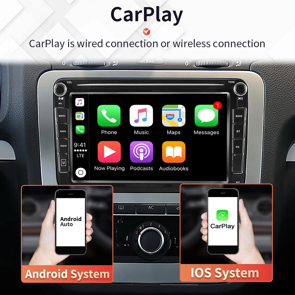 Автомобильный радиоприемник мультимедийный плеер для