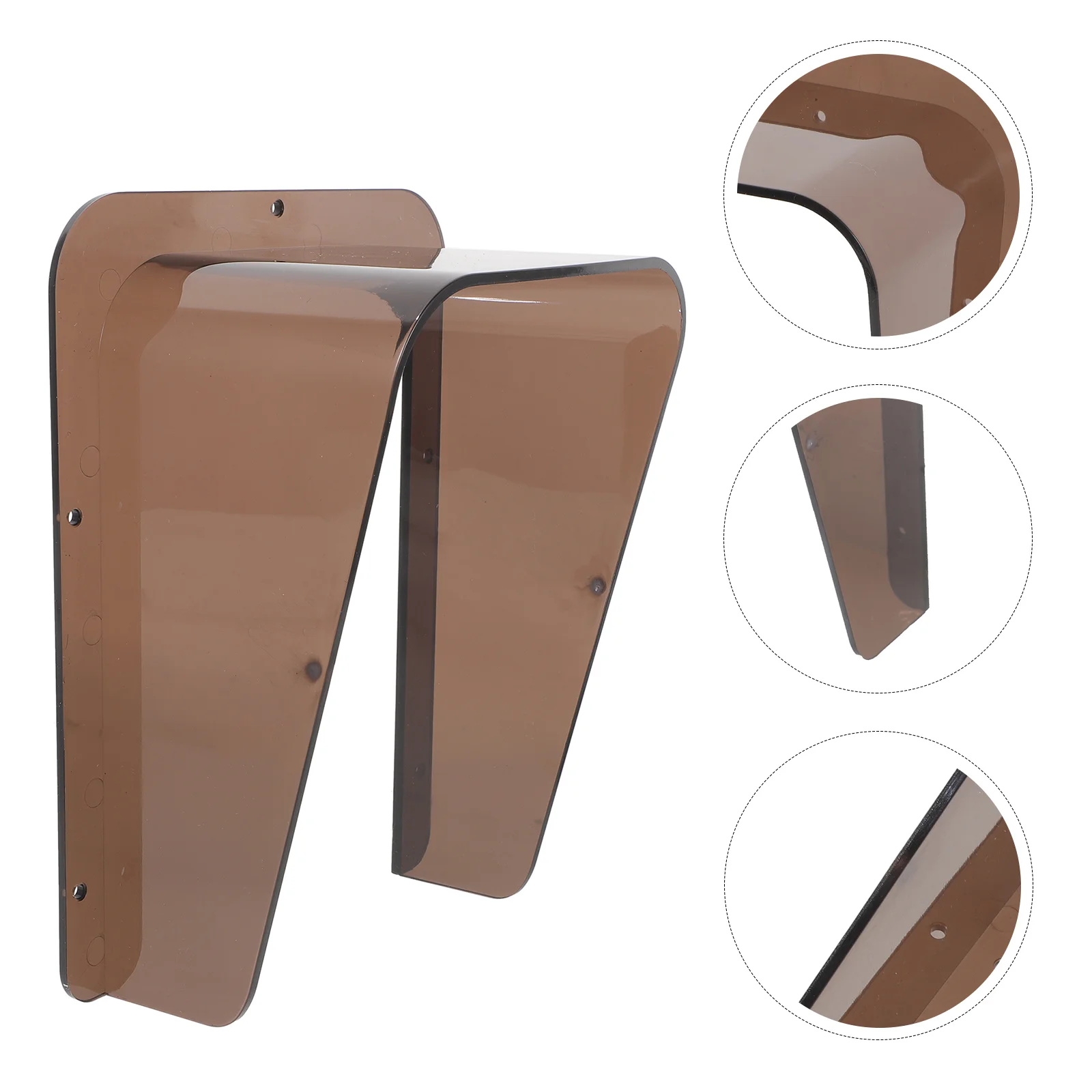 

Doorbell Acrylic Cover Attendance Machine Rain Cover Protection Doorbell Protector Practical Rain Cover