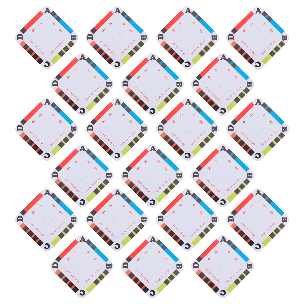 

Weaving Cards Tabletloom Cardboard Looms Supplies Paper Beading Diy Parts Crafting Thread Replace Stringing Replacement