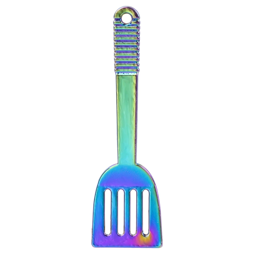 

2pcs/Lot Fashion Rainbow Color Spatula Charms Zinc Alloy Pendant For Necklace Earrings Bracelet Jewelry Making Diy Accessories