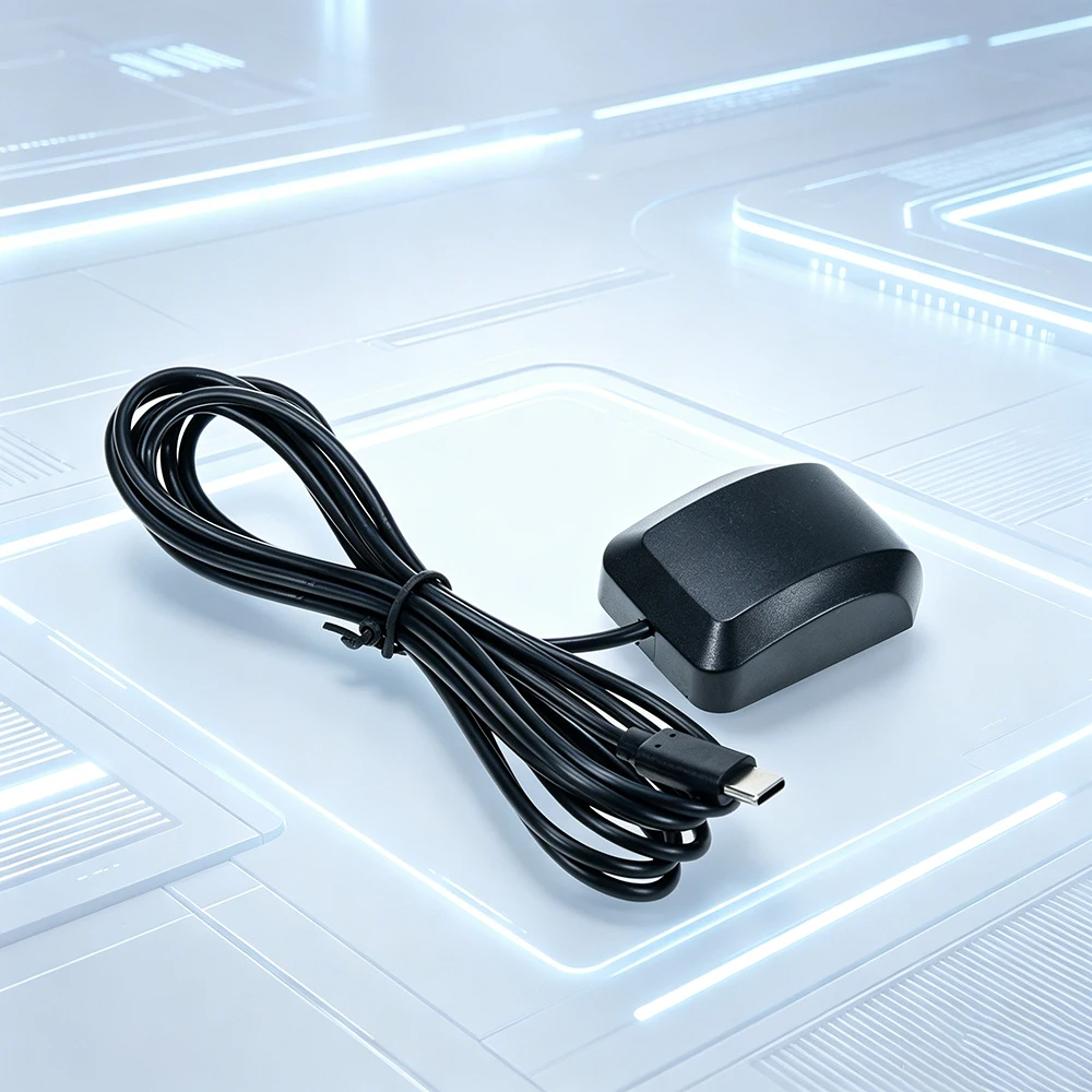 Фото GPS-приемник QUESCAN Android USB Type-C 25 Гц для RaceChrono GPS Galileo GLONASS BeiDou, для картинга, автоспорта, измерения времени на кругах, GPS 50 Гц №3