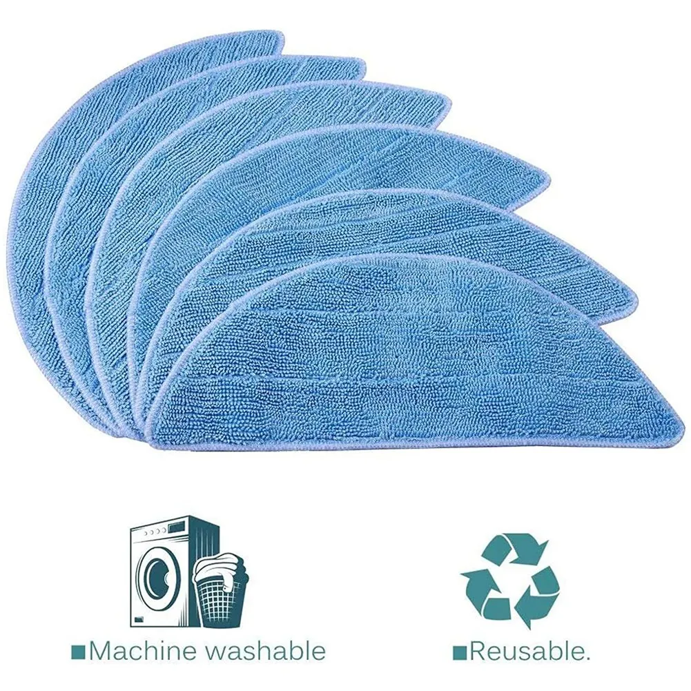 Запасные аксессуары для робота-пылесоса ZACO V5X Pro с 8 боковыми щетками 6 насадками